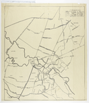 207-1 Schetskaart van Utrecht en omstreken, waarop aangegeven de vroegere loop van Rijn en Vecht